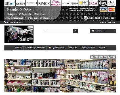 Productos de peluquería, belleza, estética Tienda online Xpels 2019-05-23