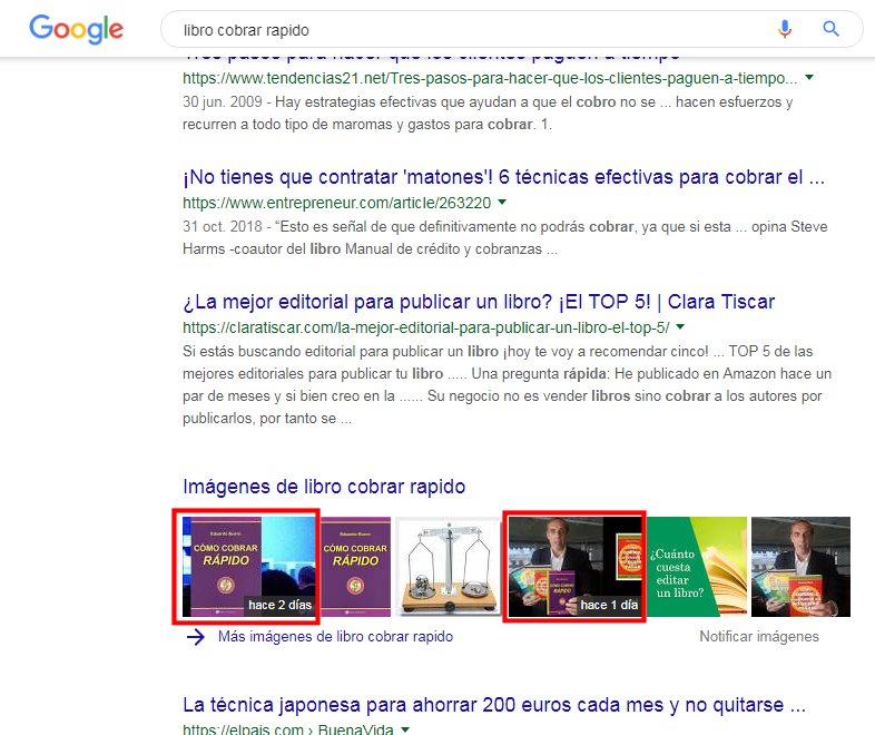 POSICIONAMIENTO EN BUSCADORES libro cobrar rapido