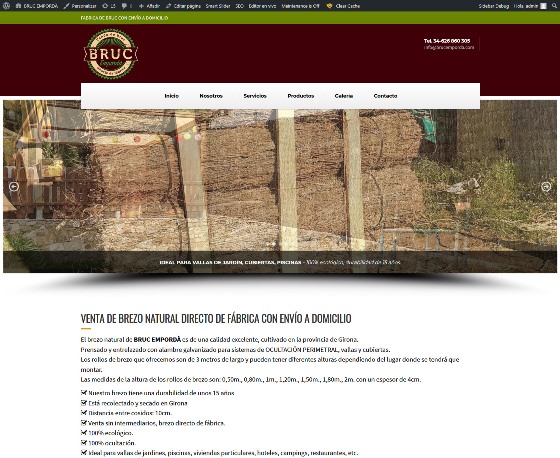 Brezo natural envio a domicilio directo de fábrica Bruc Emporda. 2019-06-27