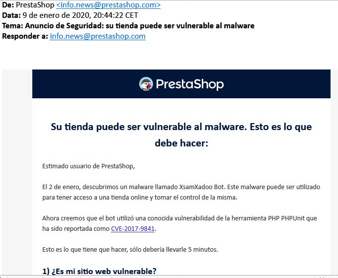 Vulnerabilidad Prestashop