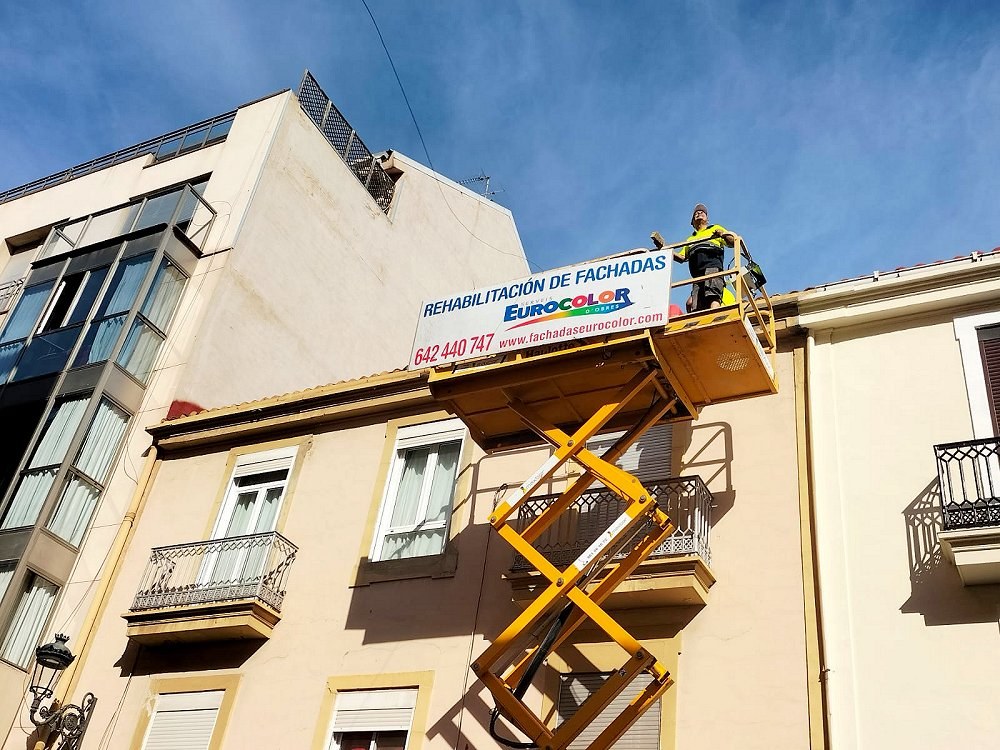 Rehabilitación de fachadas EUROCOLOR