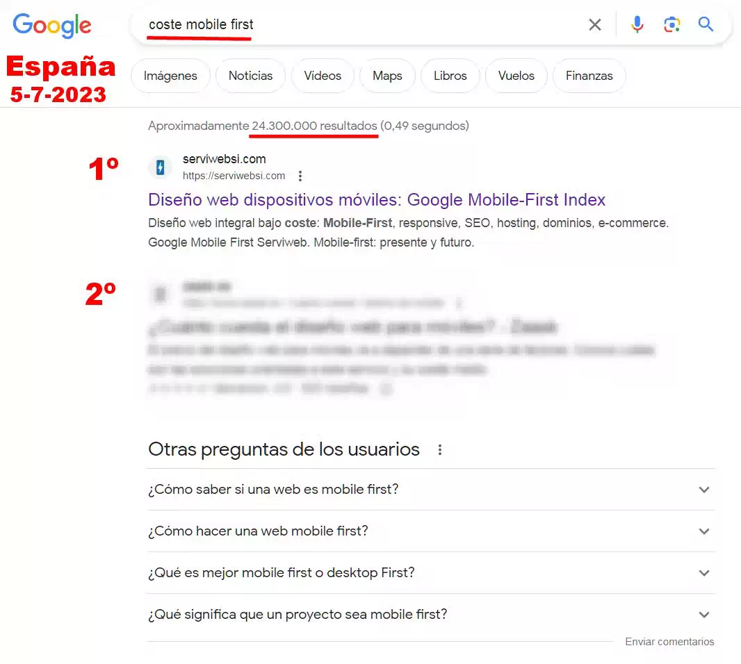 Coste mobile first